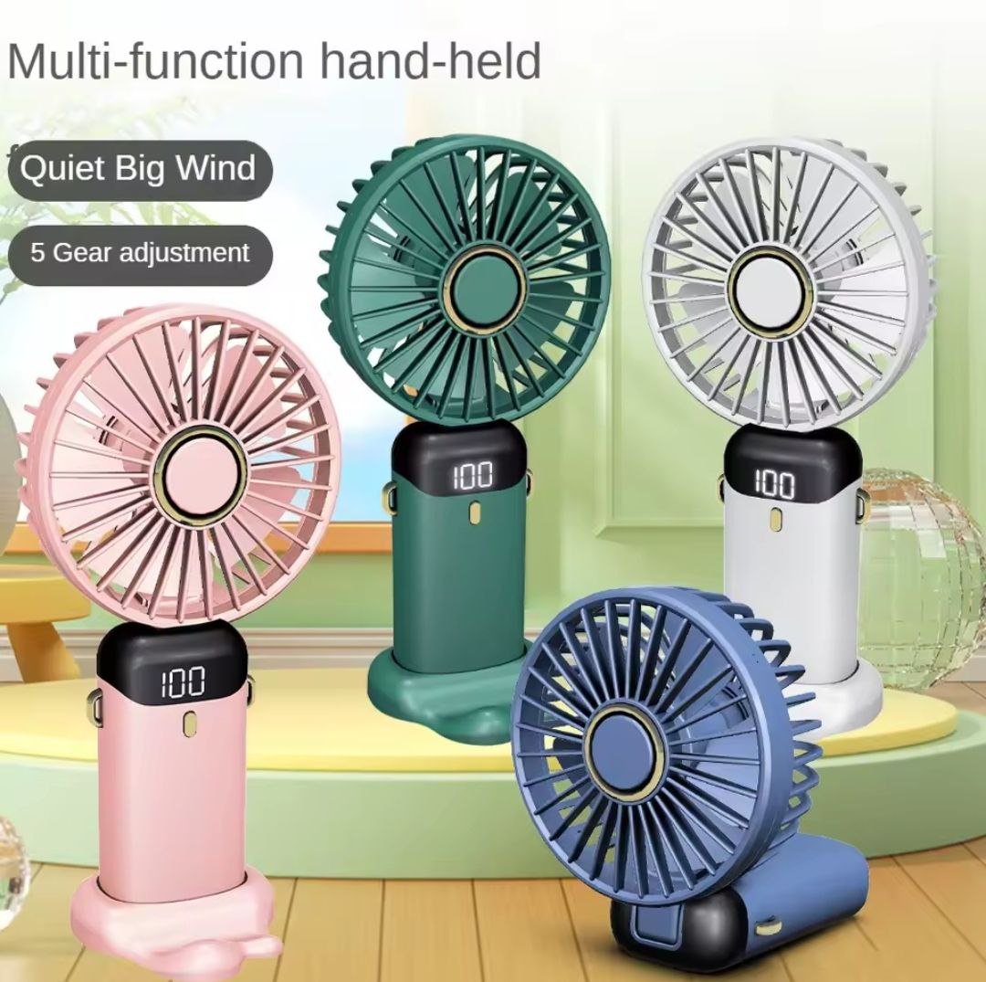 Rechargeable led Hand fan